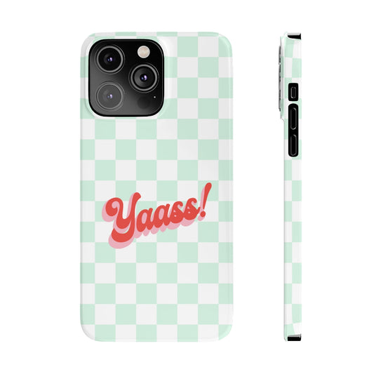 Yaass Retro Slim Case for iPhone 14, 14 PRO and 14 PRO MAX