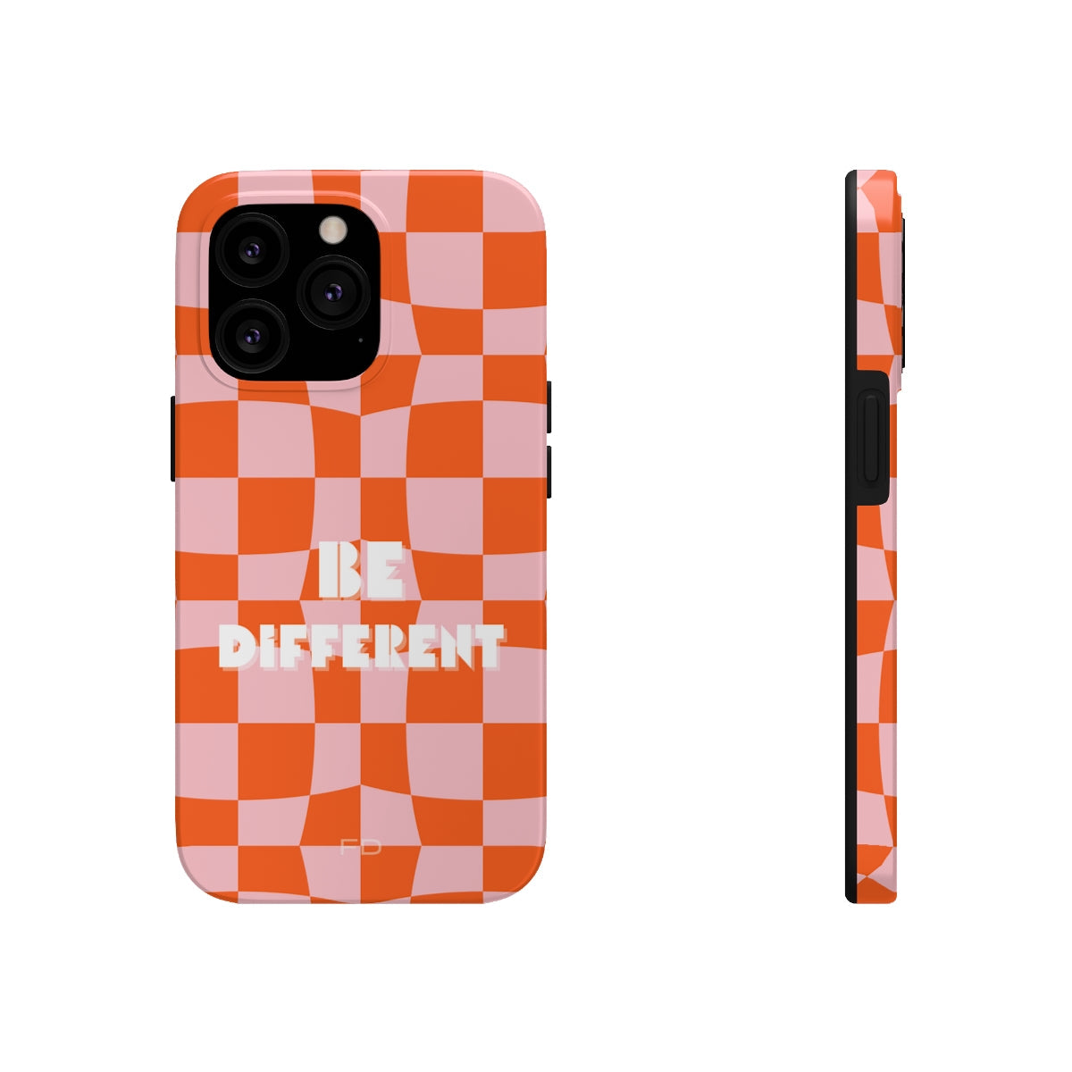 Be Different Tough Case for iPhone Supports Wireless Charging