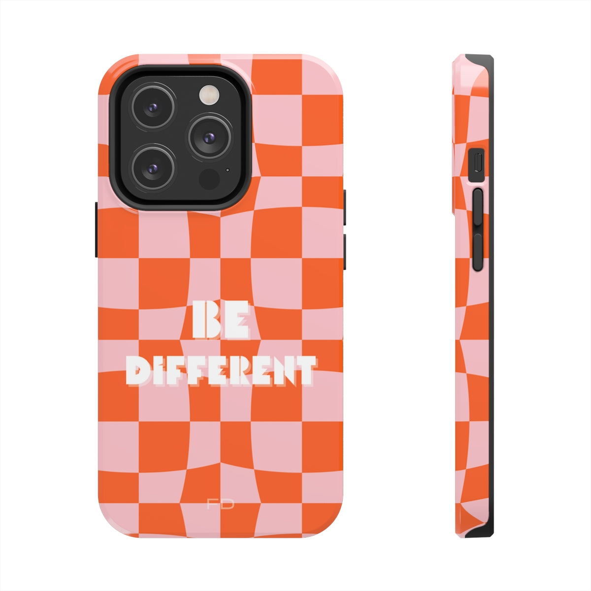 Be Different Tough Case for iPhone Supports Wireless Charging