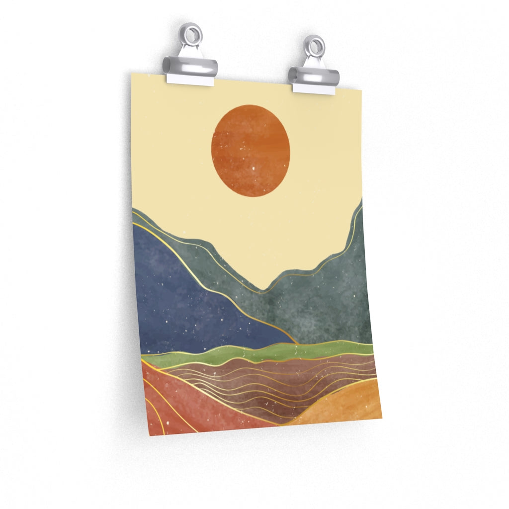 California Sun Premium Matte vertical posters