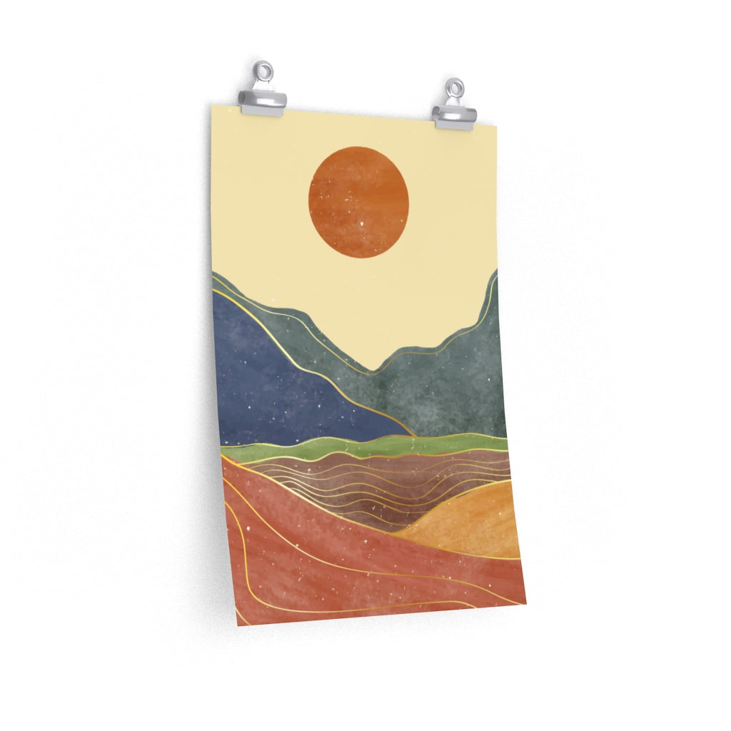 California Sun Premium Matte vertical posters