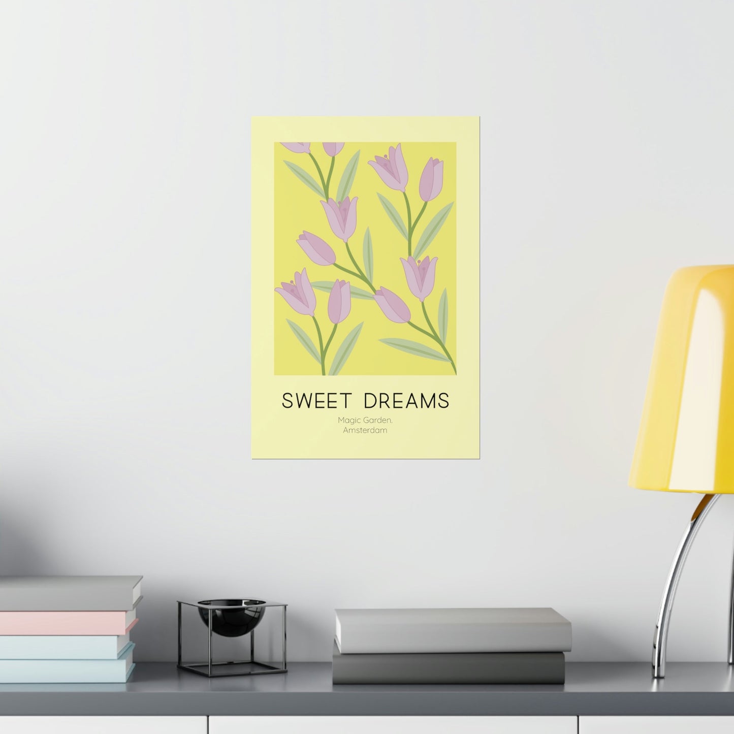 Sweet Dreams Tulip Poster