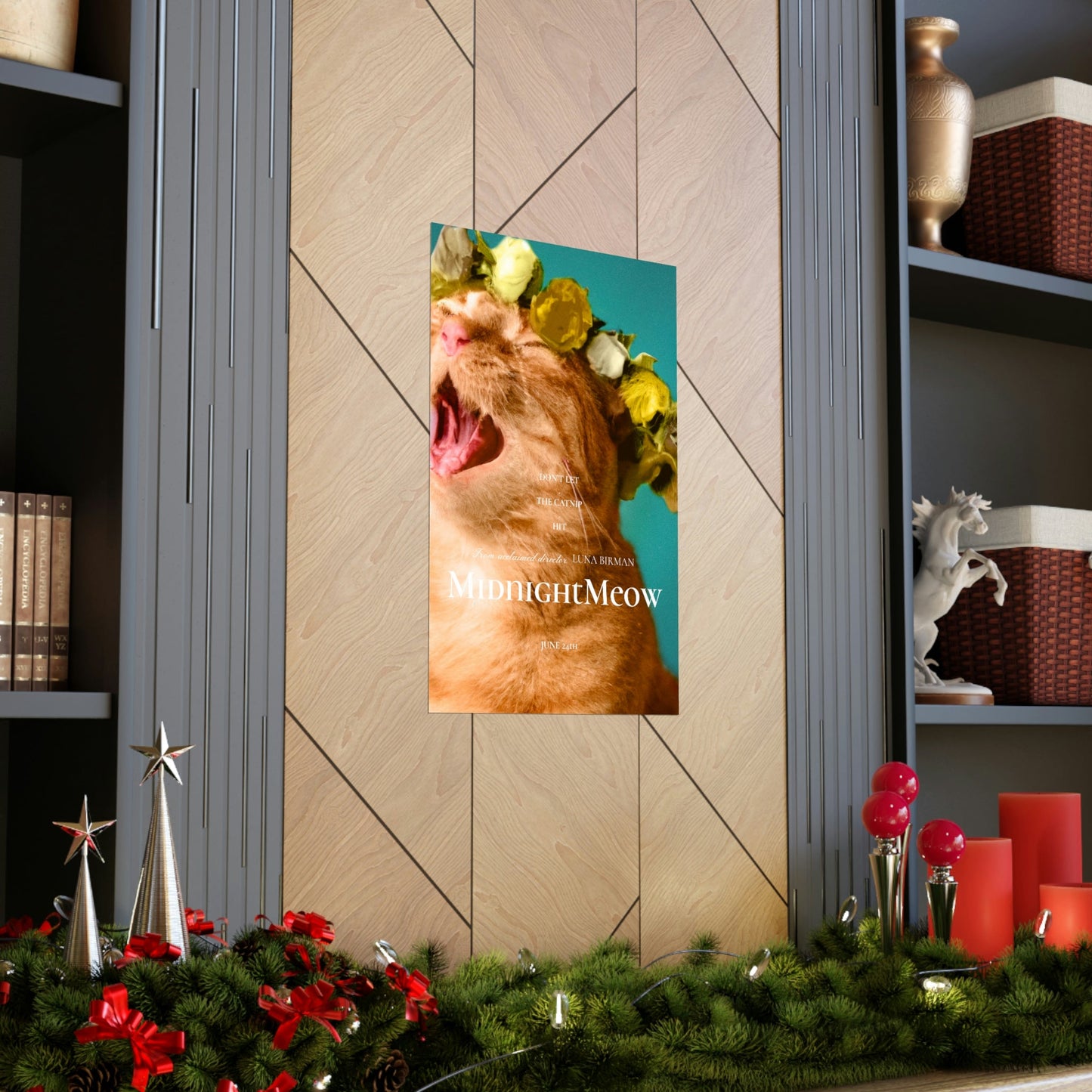 Midnight Meow Cat Movie Poster