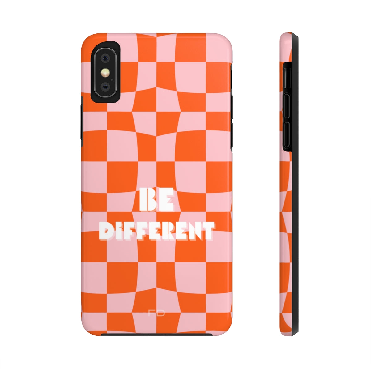 Be Different Tough Case for iPhone Supports Wireless Charging