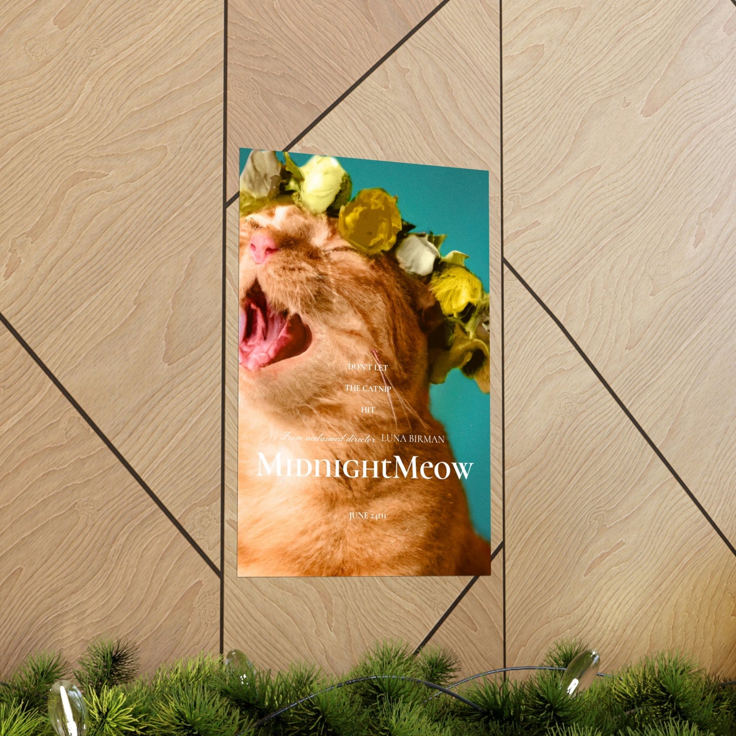 Midnight Meow Cat Movie Poster