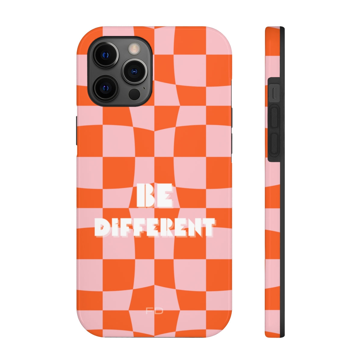 Be Different Tough Case for iPhone Supports Wireless Charging