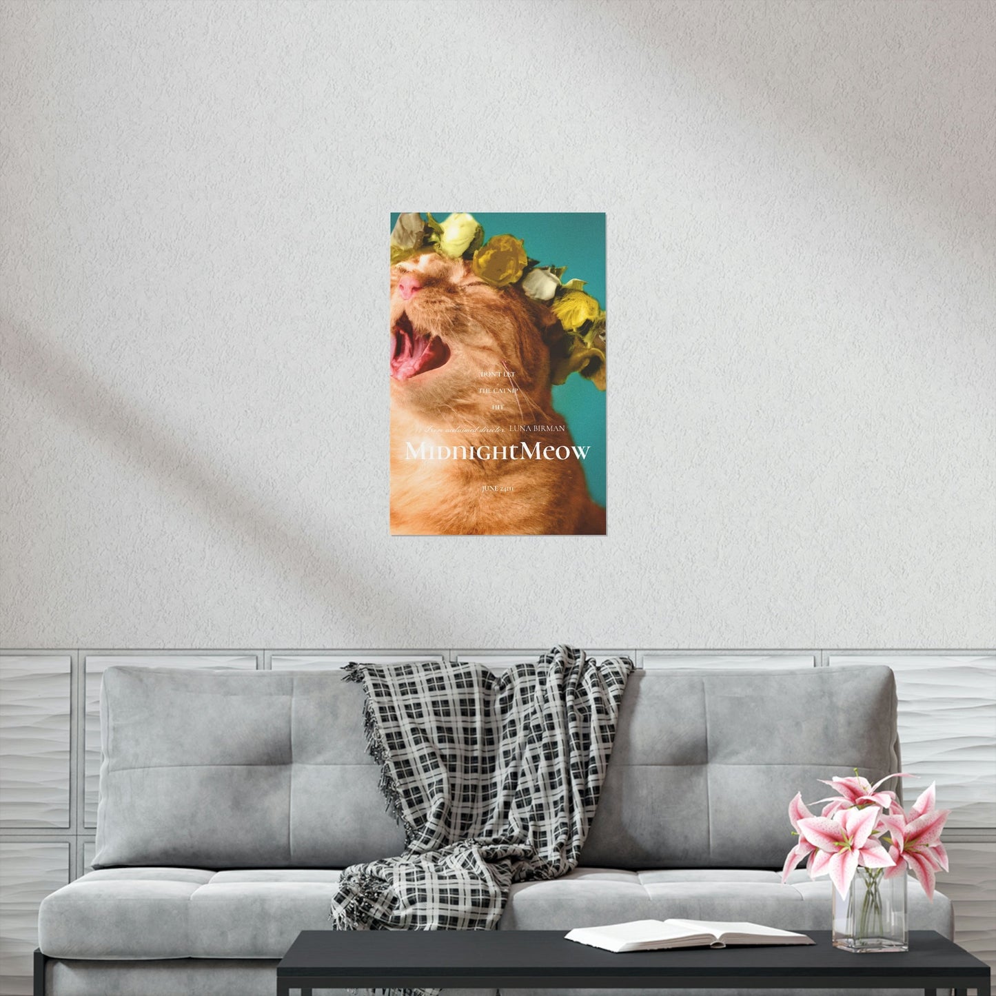 Midnight Meow Cat Movie Poster