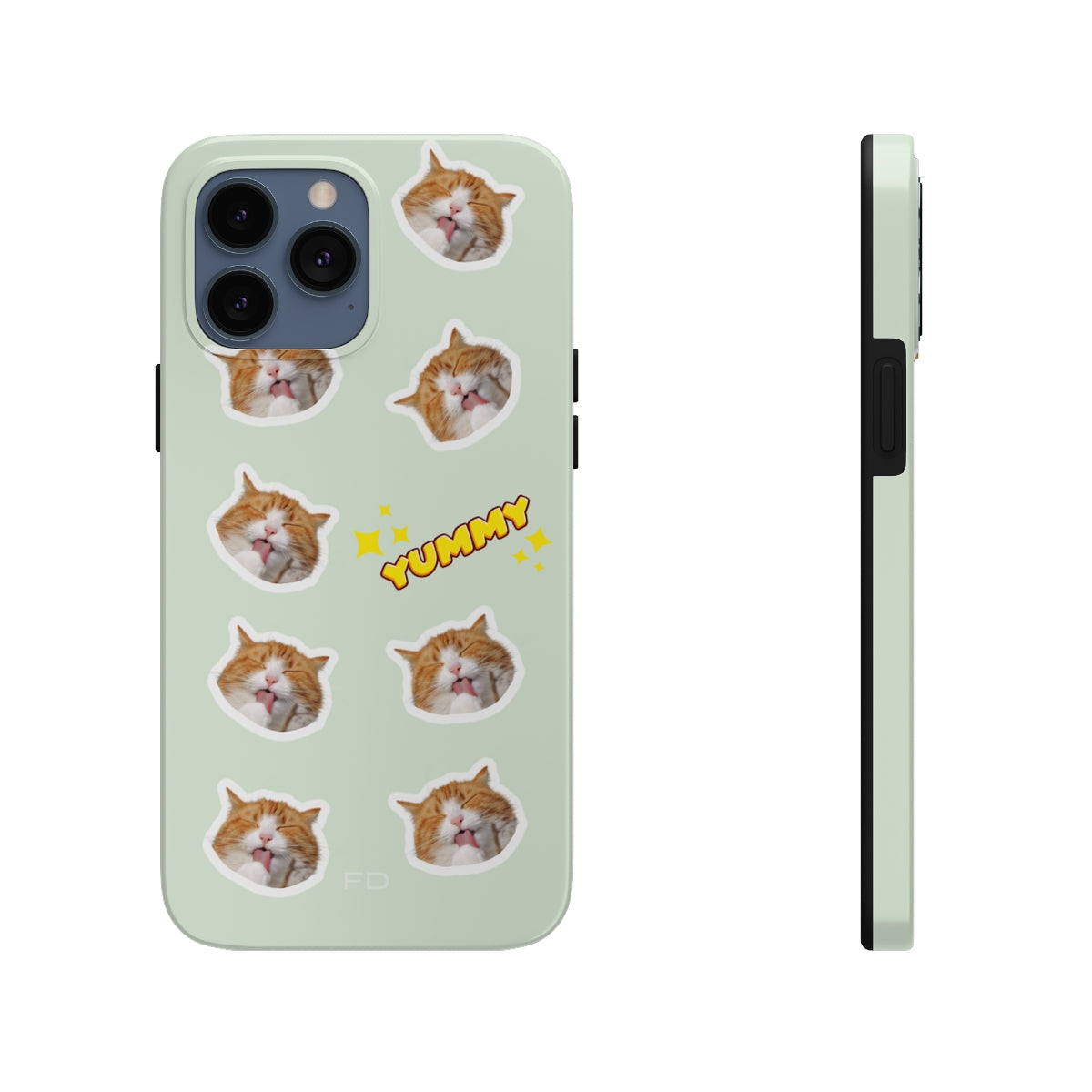 Cat Yummy Tough Case for iPhone with Wireless Charging