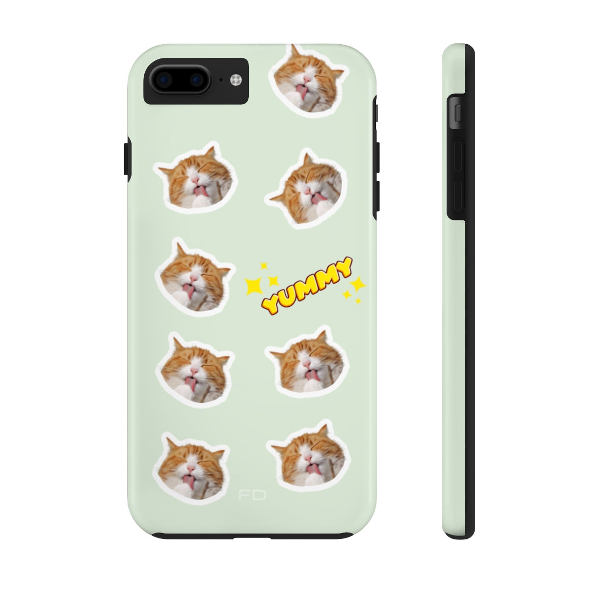 Cat Yummy Tough Case for iPhone with Wireless Charging