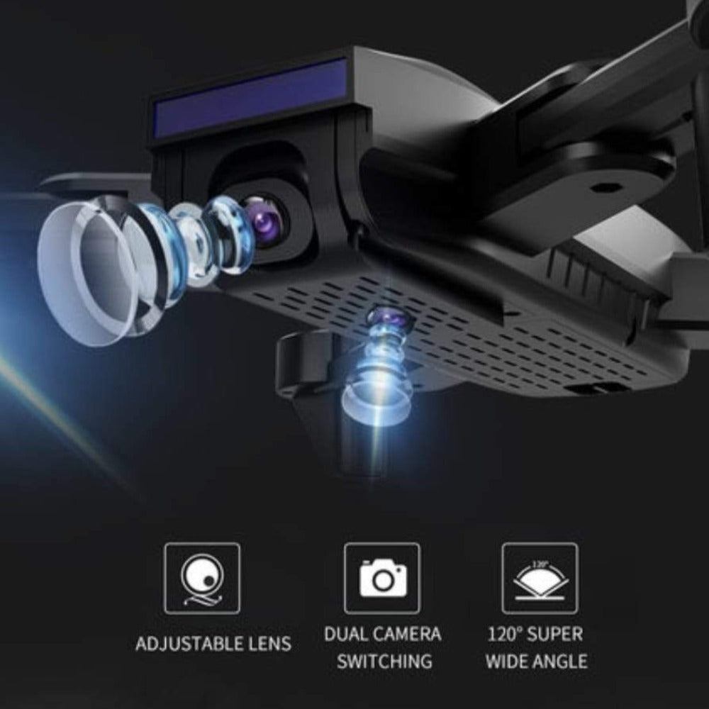 Ninja Dragon 4K Wide Angle Dual Camera3D Flip Quadcopter Drone