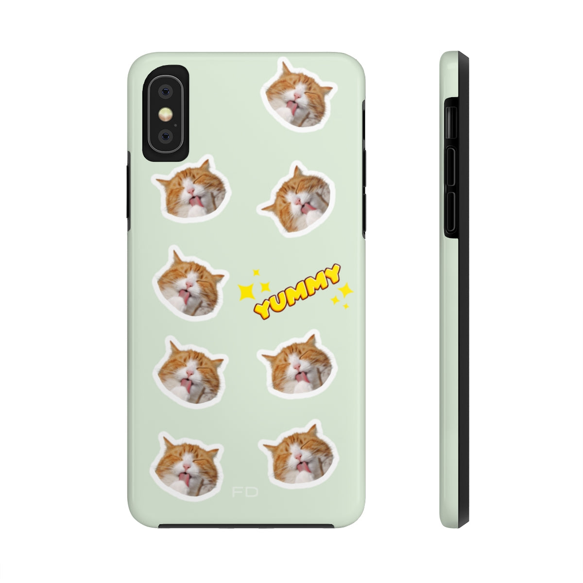 Cat Yummy Tough Case for iPhone with Wireless Charging