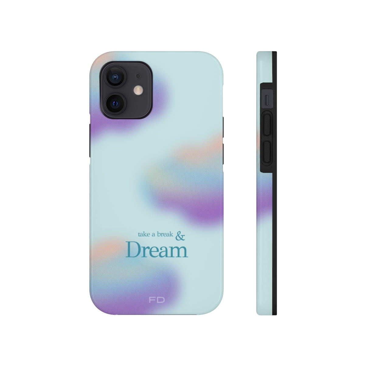 Take a Break and Dream Tough Case for iPhone Supports Wireless Charging