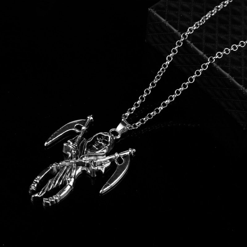 Dealth God with Double Sickle Necklace