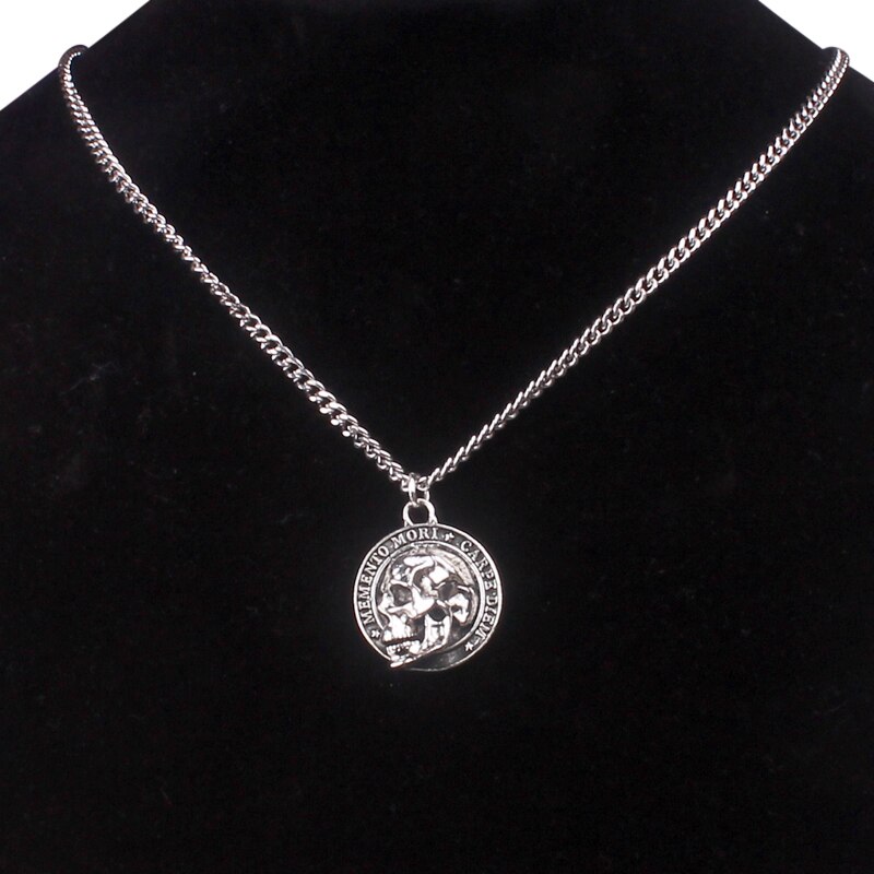 3D Skull Pendant Necklace