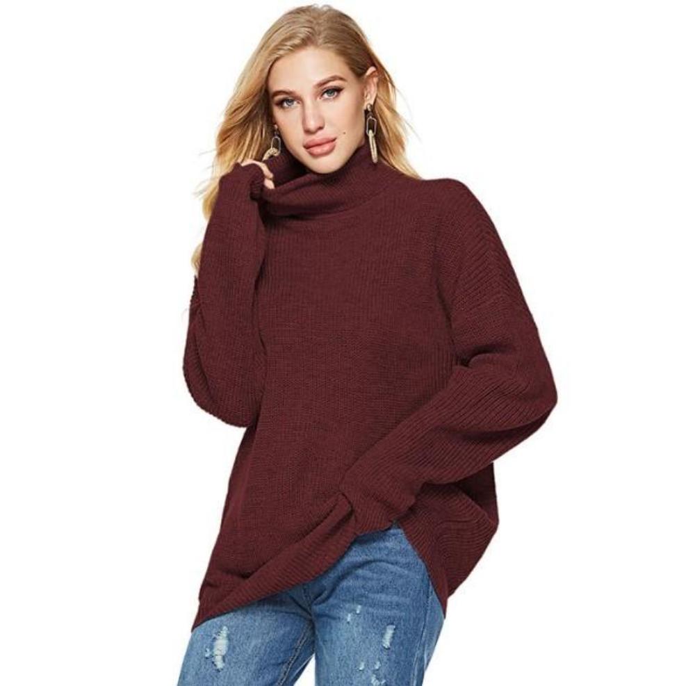 Womens Turtle Neck Sweaters