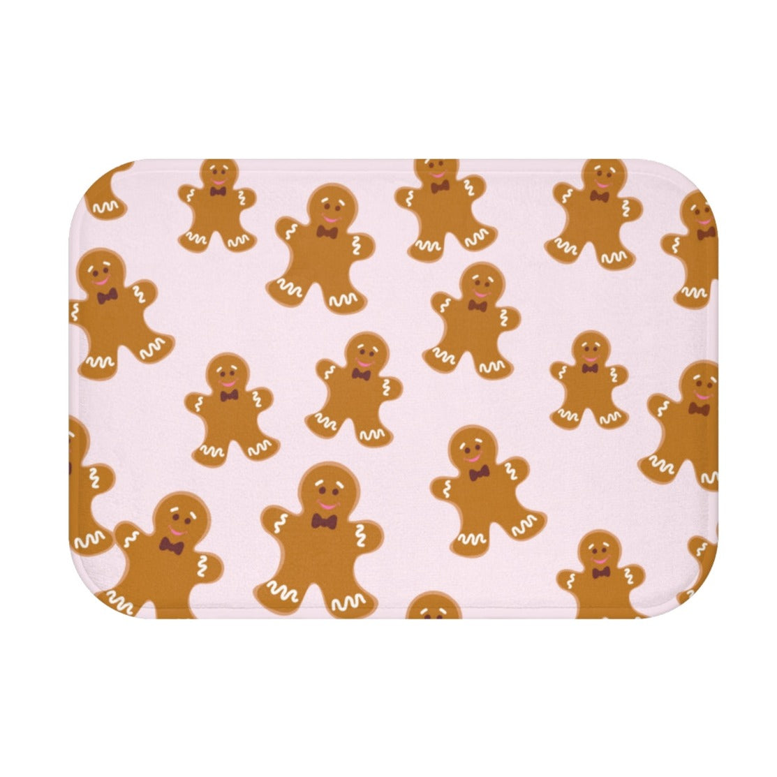 Ginger Bread Cookies Bath Mat