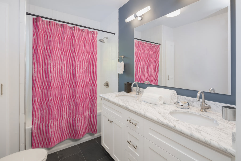 Happy Pink Shower Curtains