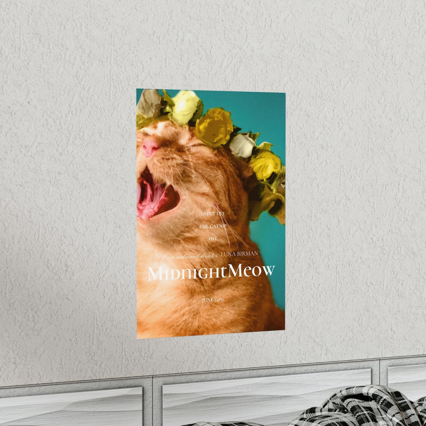 Midnight Meow Cat Movie Poster