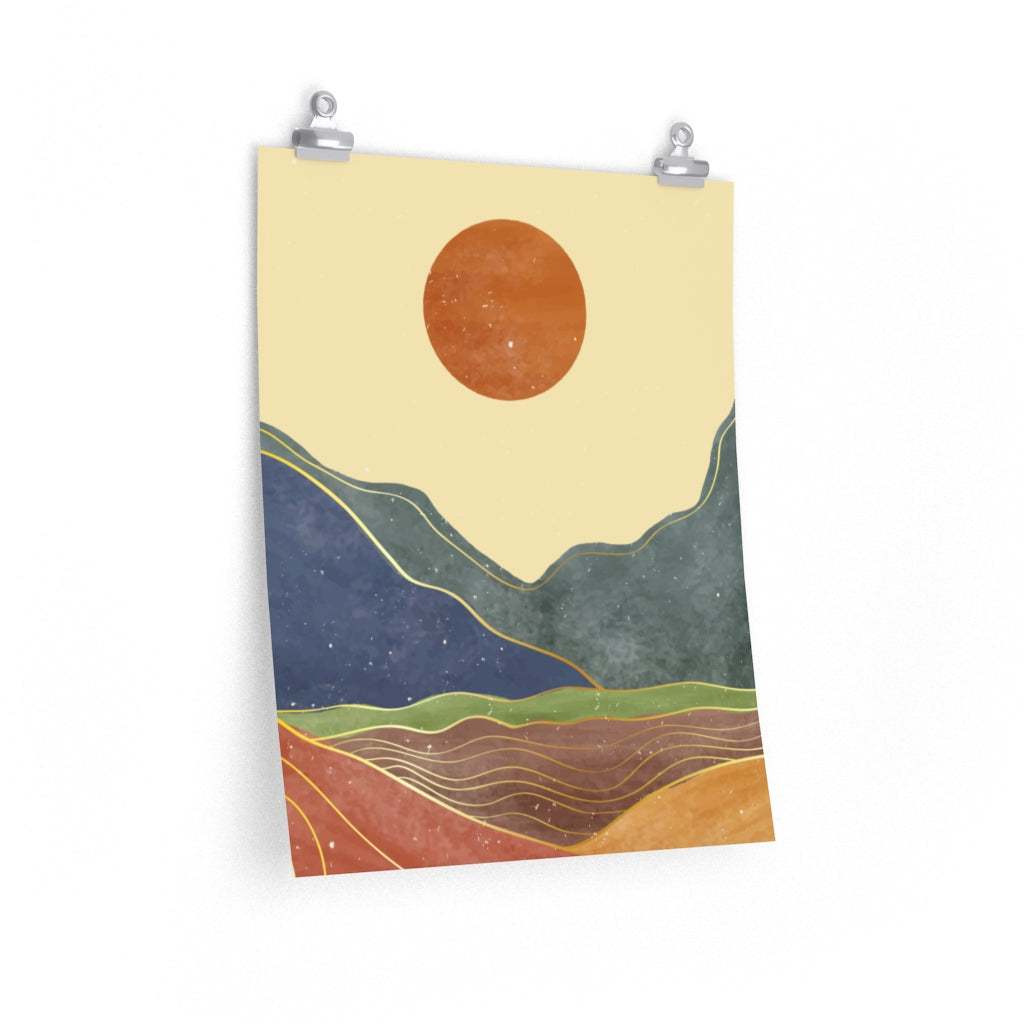 California Sun Premium Matte vertical posters