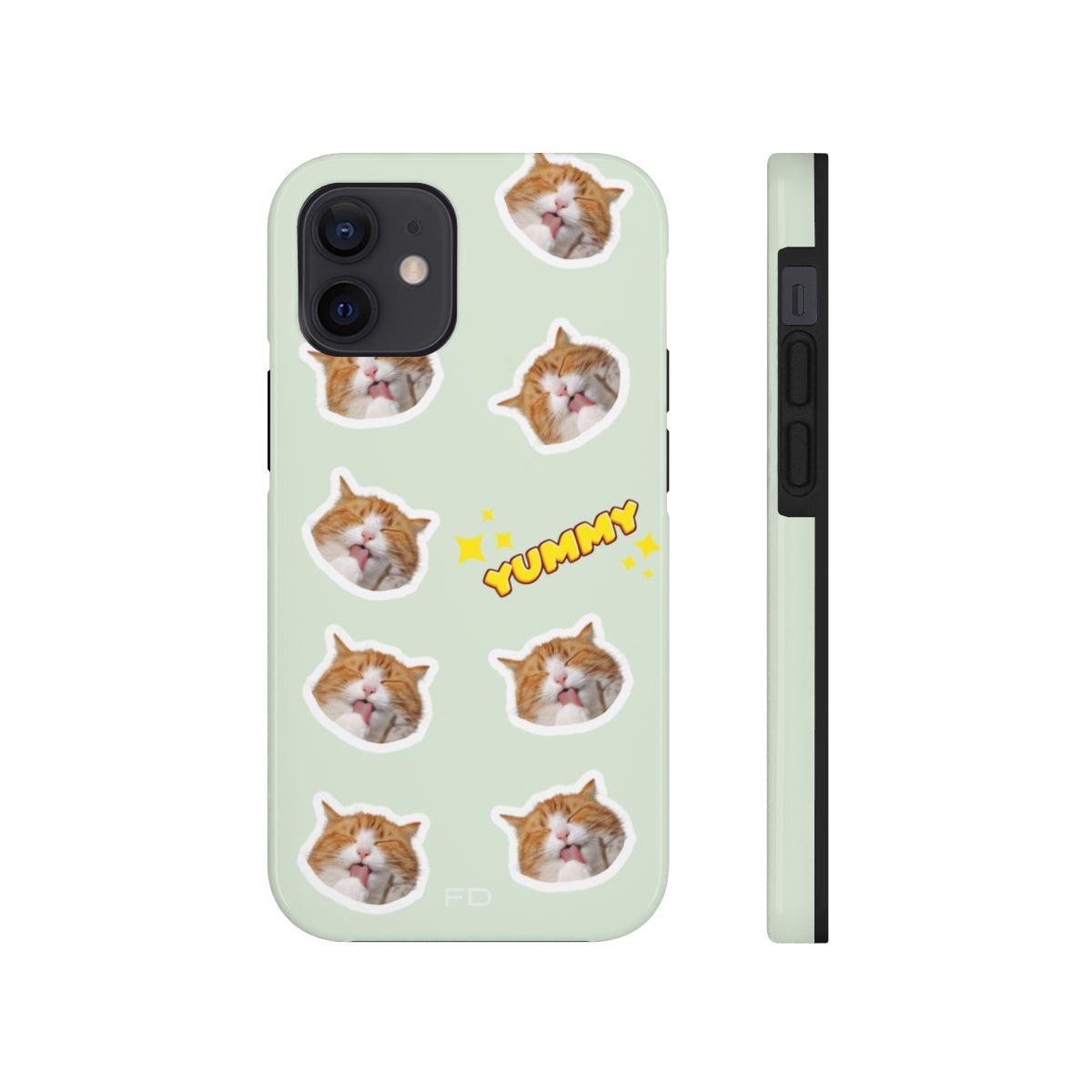 Cat Yummy Tough Case for iPhone with Wireless Charging