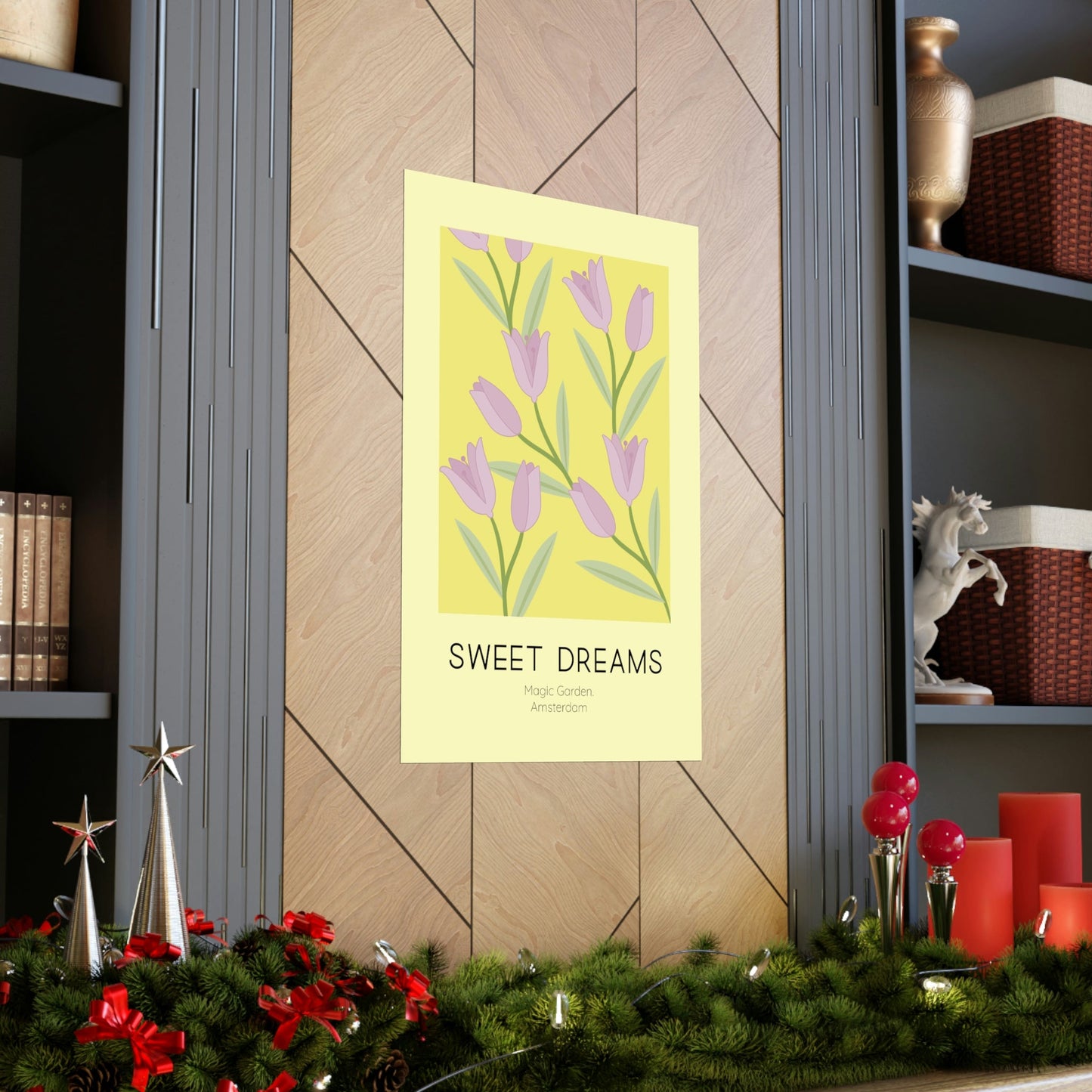 Sweet Dreams Tulip Poster