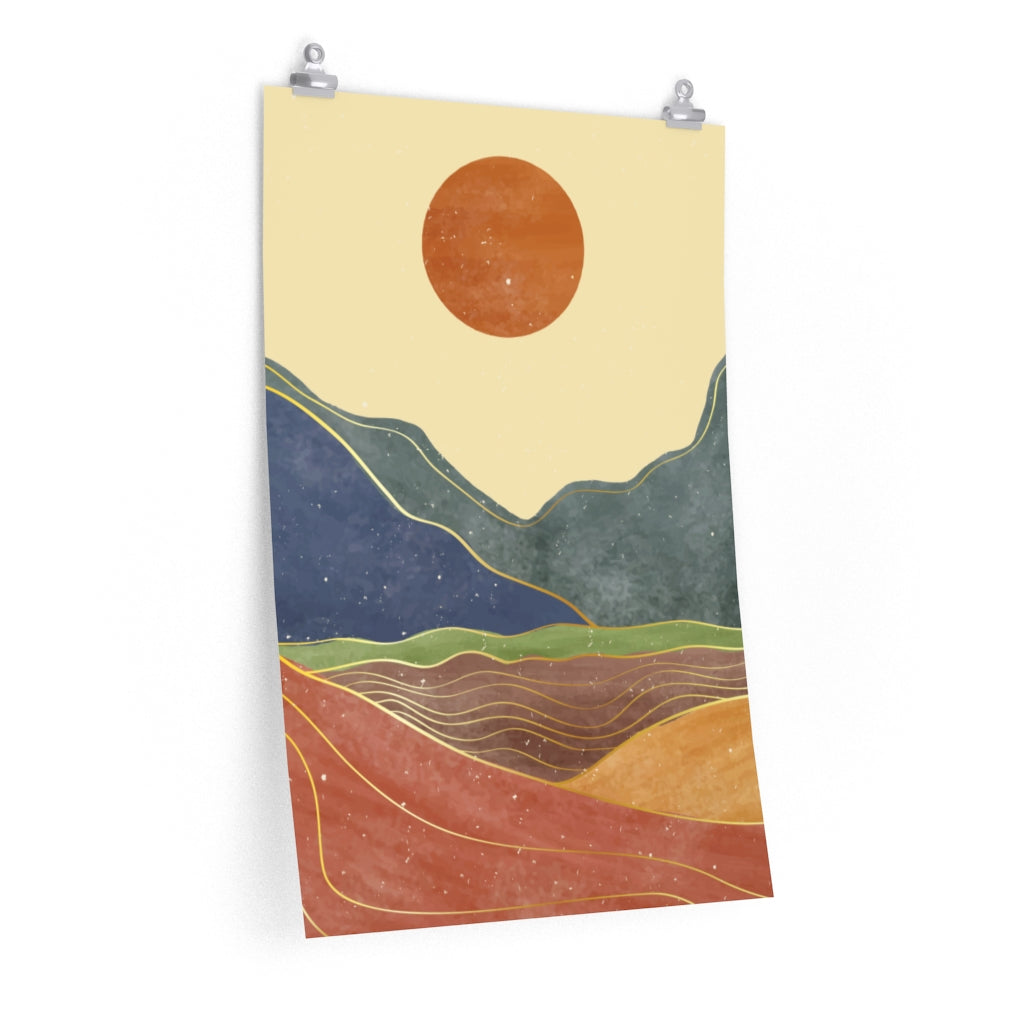 California Sun Premium Matte vertical posters