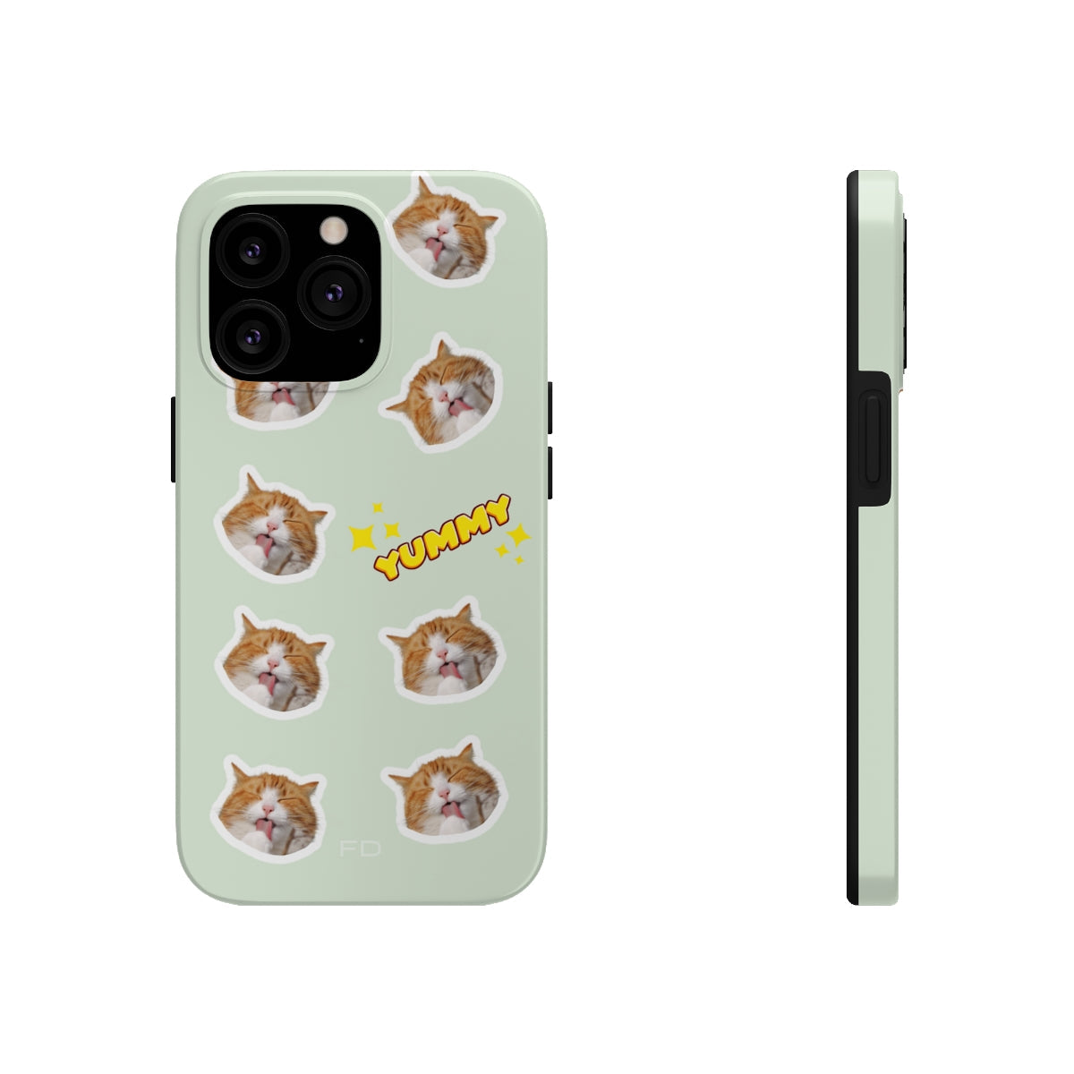 Cat Yummy Tough Case for iPhone with Wireless Charging