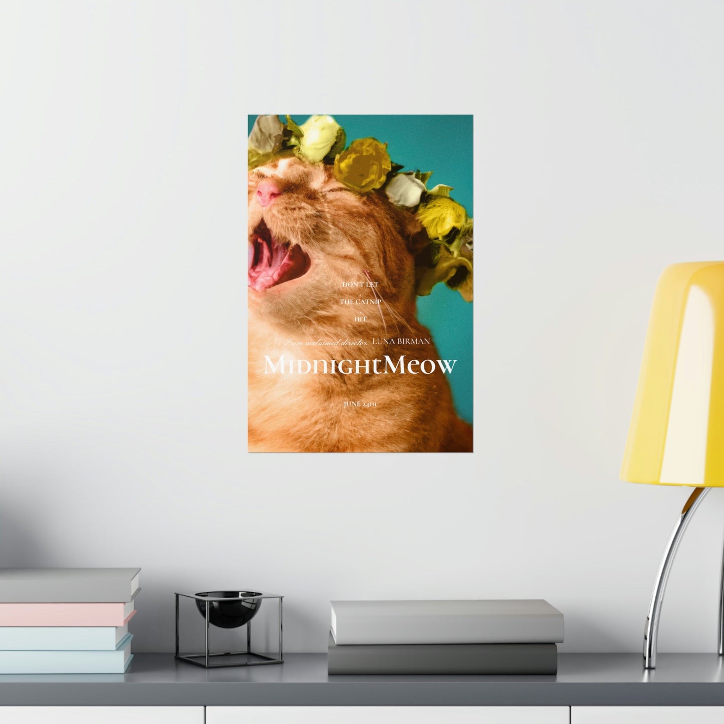 Midnight Meow Cat Movie Poster