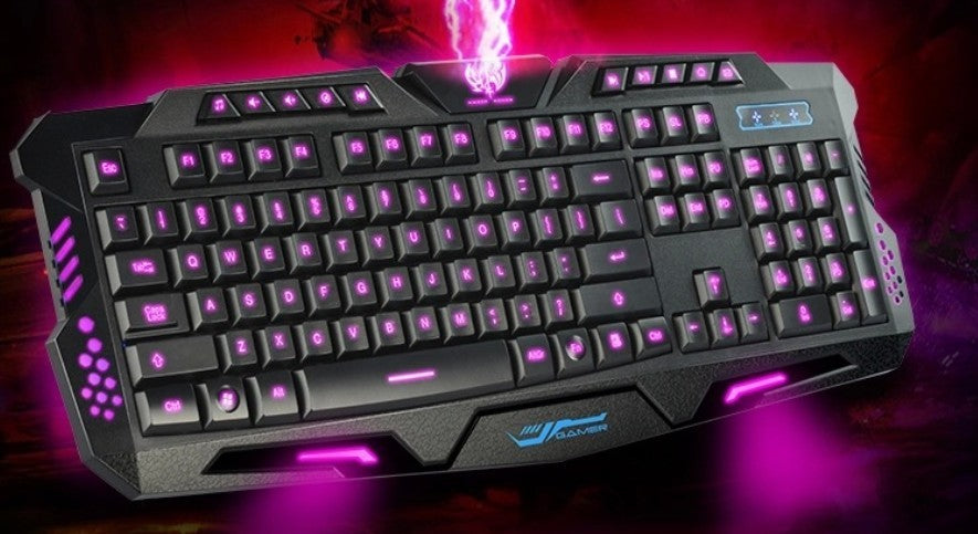 Ninja Dragons Z2X 3 Colors LED Backlight Gaming Keyboard