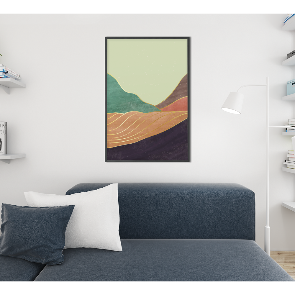 Tranquil Mountains Premium Matte vertical posters