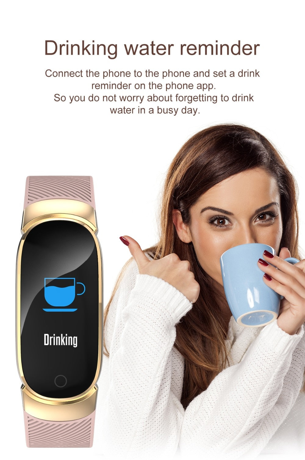 Waterproof Smart Bracelet Fitness Tracker