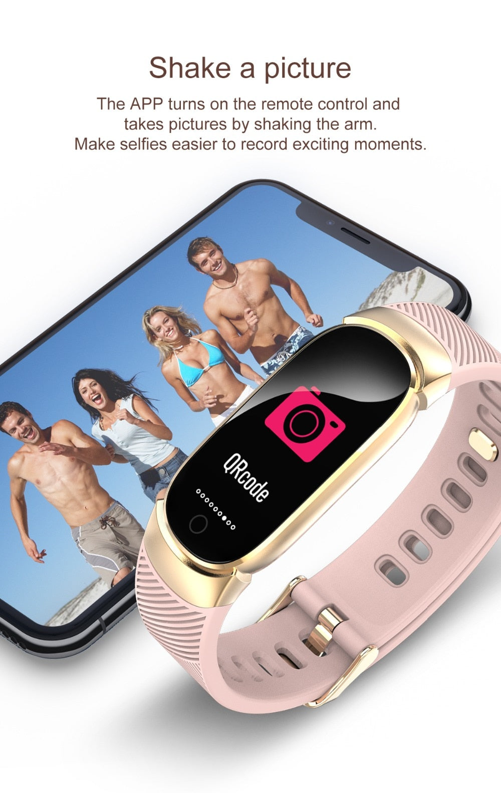 Waterproof Smart Bracelet Fitness Tracker