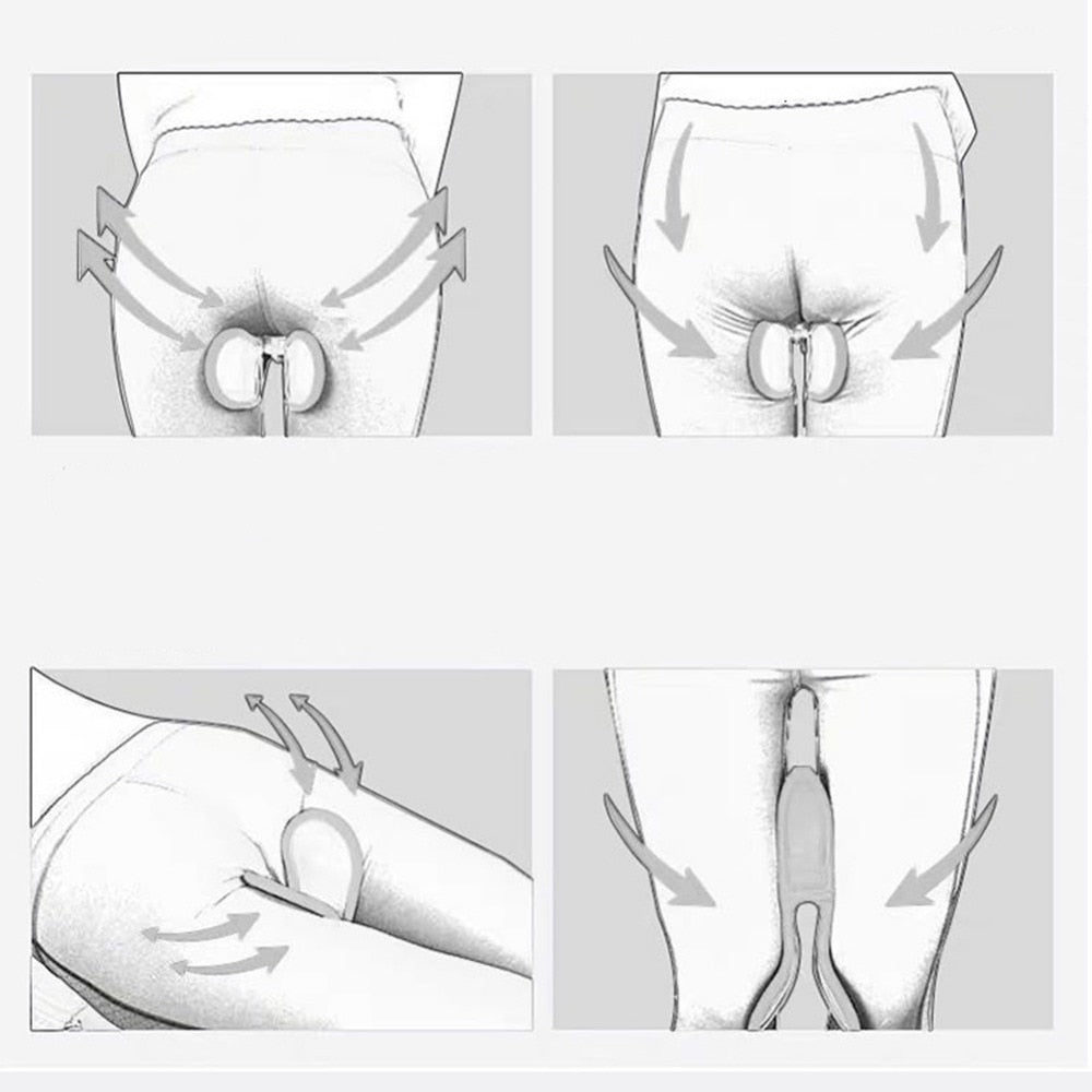 Hip and Inner Thigh Back Muscle Trainer