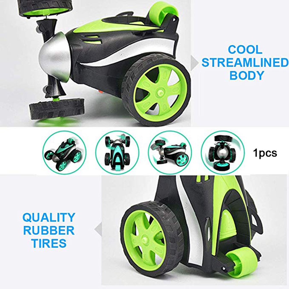 Wireless Remote Control Flip Wheels Toy Car