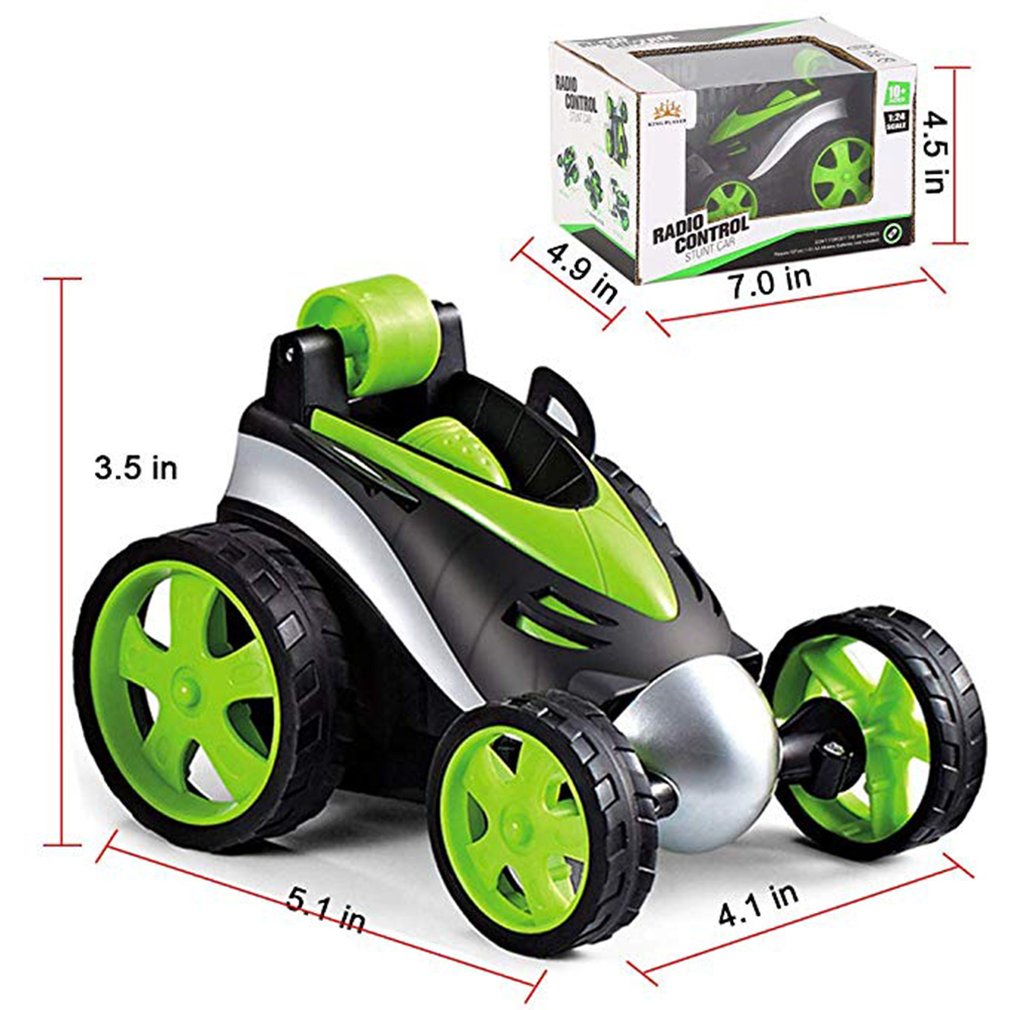 Wireless Remote Control Flip Wheels Toy Car