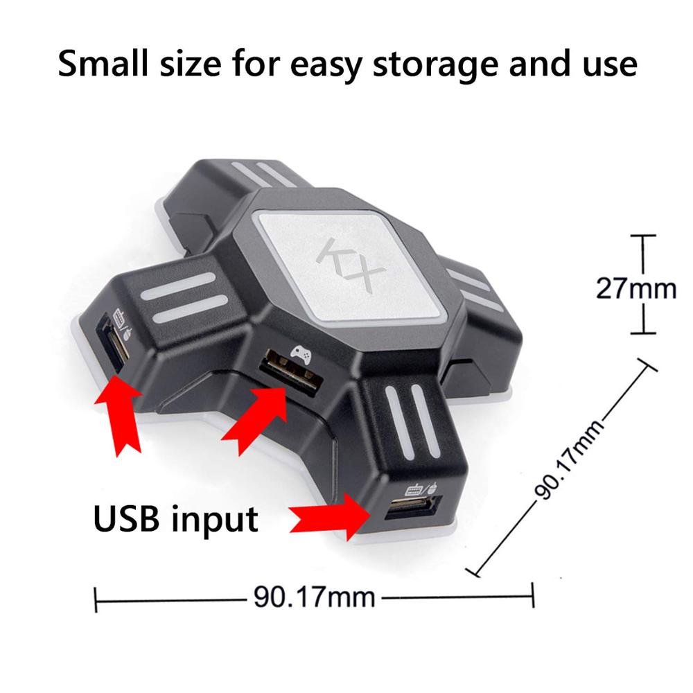 Connect X Gaming Keyboard and Mouse Adapter