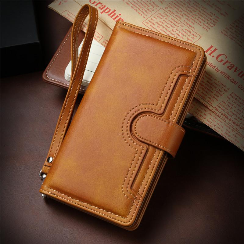 Multi-Functional Leather Wallet Case for iPhone