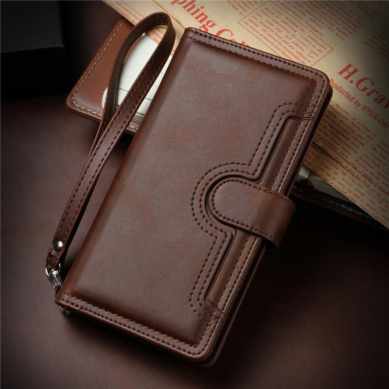 Multi-Functional Leather Wallet Case for iPhone