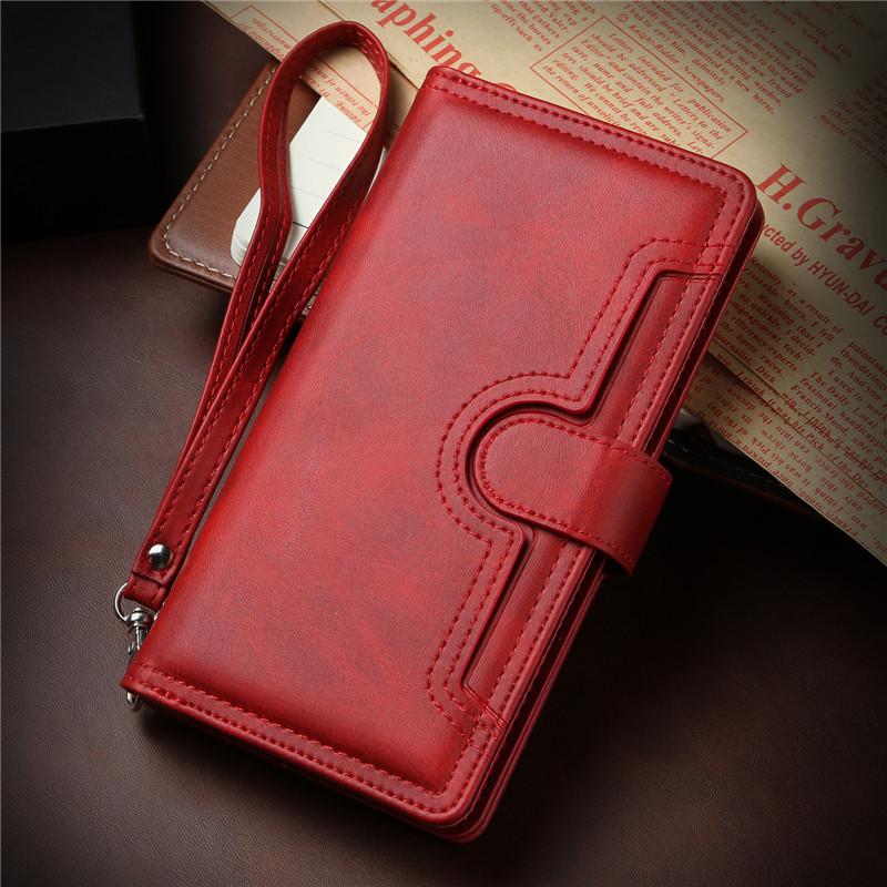Multi-Functional Leather Wallet Case for iPhone