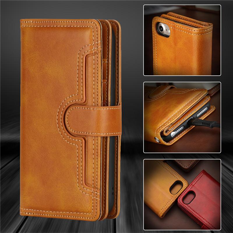 Multi-Functional Leather Wallet Case for iPhone