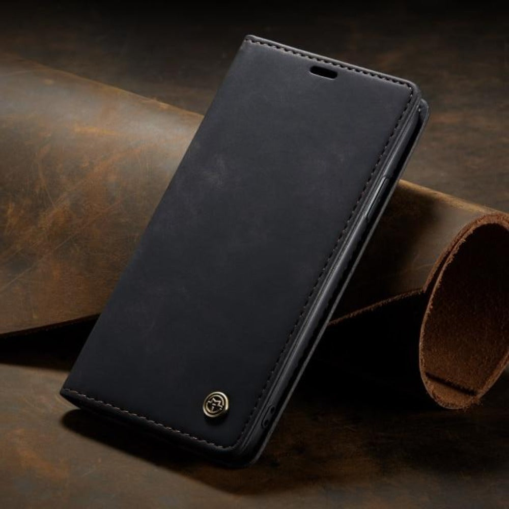 Luxury Magnetic Flip Wallet Case for iPhone 7, 8, X, 11, 12, 13, 14