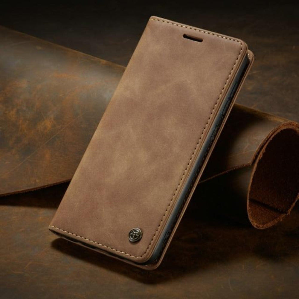 Luxury Magnetic Flip Wallet Case for iPhone 7, 8, X, 11, 12, 13, 14