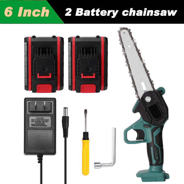 Portable 4 Inch Mini Electric Mini Electric Chain Saw Gardening Tool