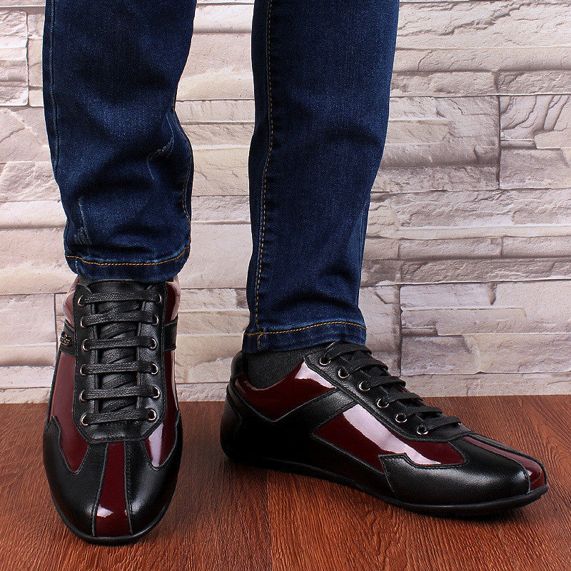 Mens Genuine Leather Lace up Shoes