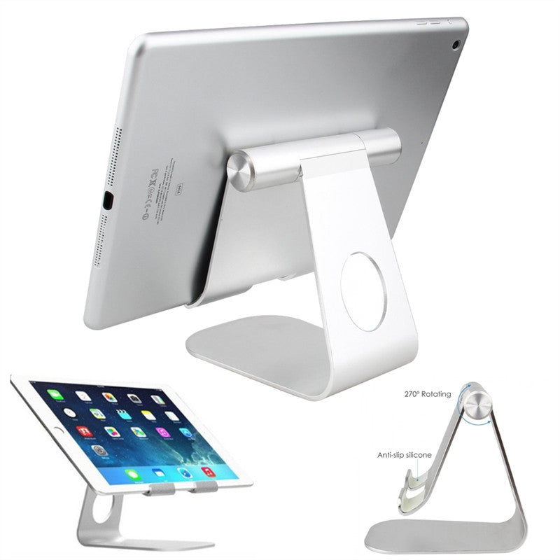 Adjustable Premium Desk Stand Tablet and iPad Holder.