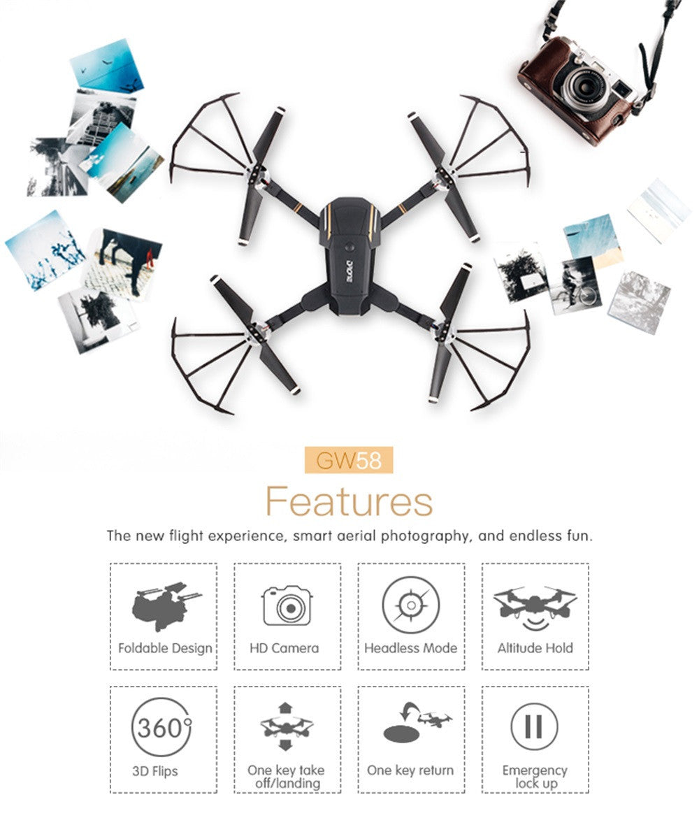 2.4Ghz 4CH 1080P HD Camera Wifi FPV RC Quadcopter Drone
