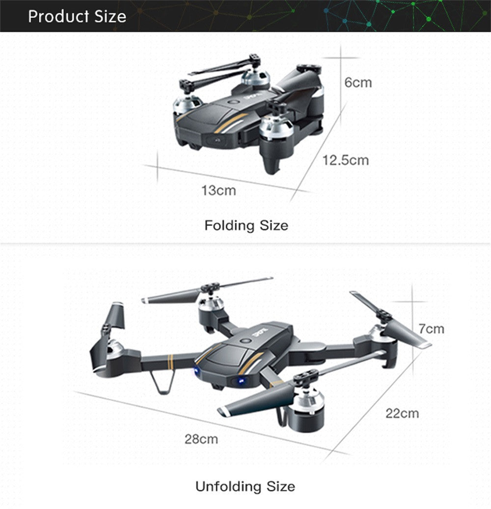 2.4Ghz 4CH 1080P HD Camera Wifi FPV RC Quadcopter Drone