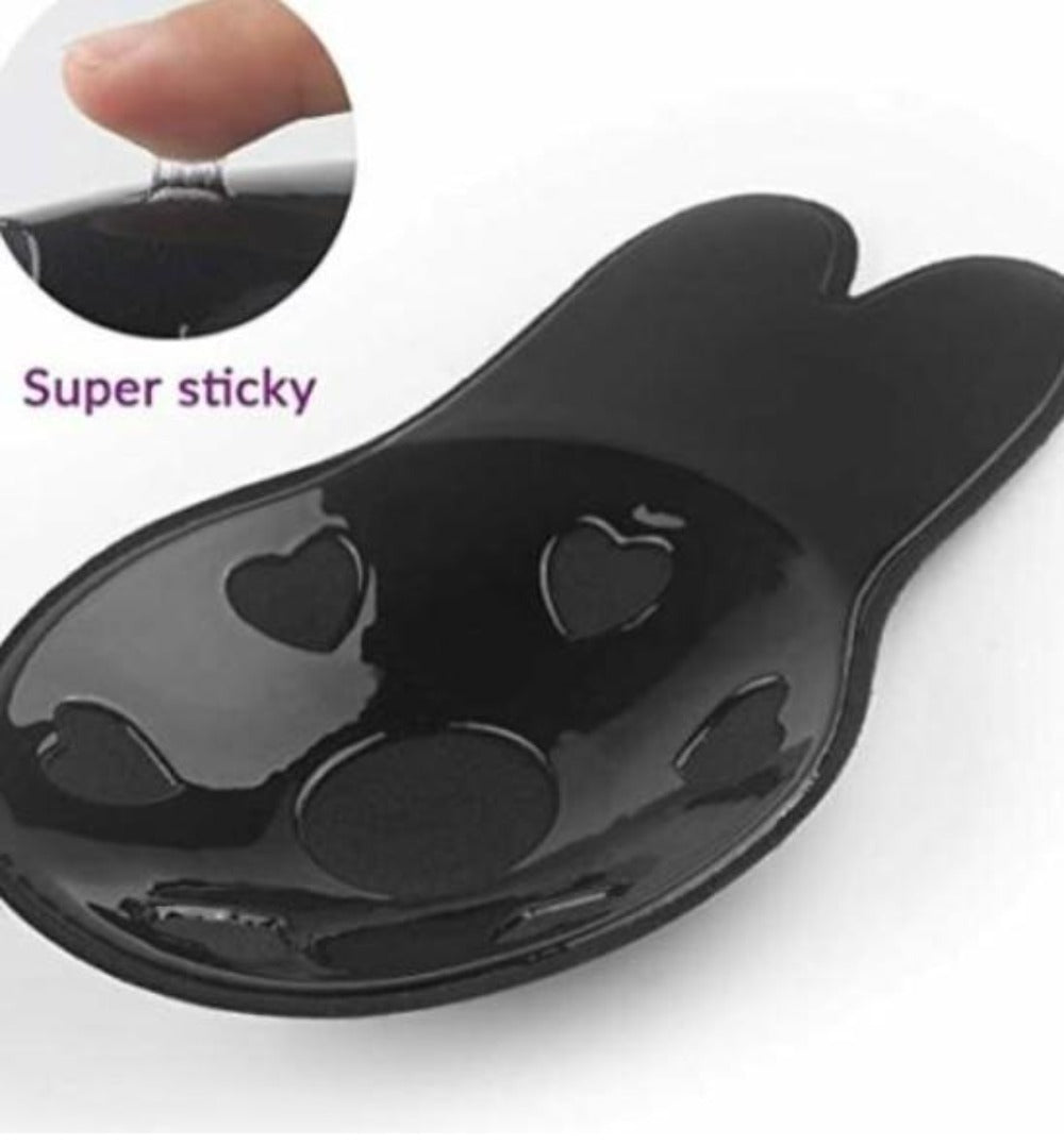 Silicon Push Up Bra Strapless Invisible Pasties (2 pairs)