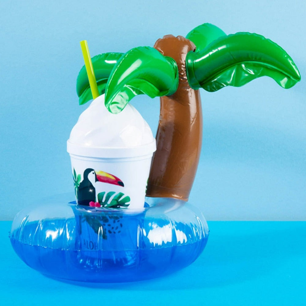 Inflatable Swimming Pool Palm Tree Drink Holder