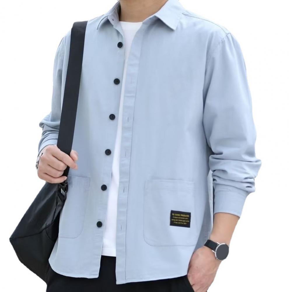 Men's Button Down Shirt With Pockets